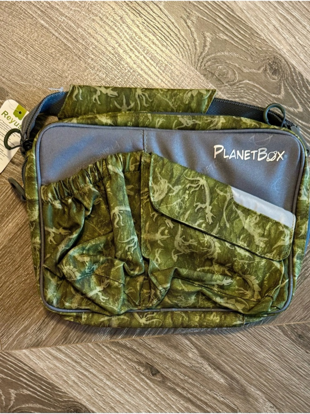 Dino Earth Green Planet Box Lunch Cooler Bag